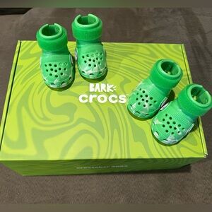 The brand new October 2024 edition BARK! Doggy Crocs!;)